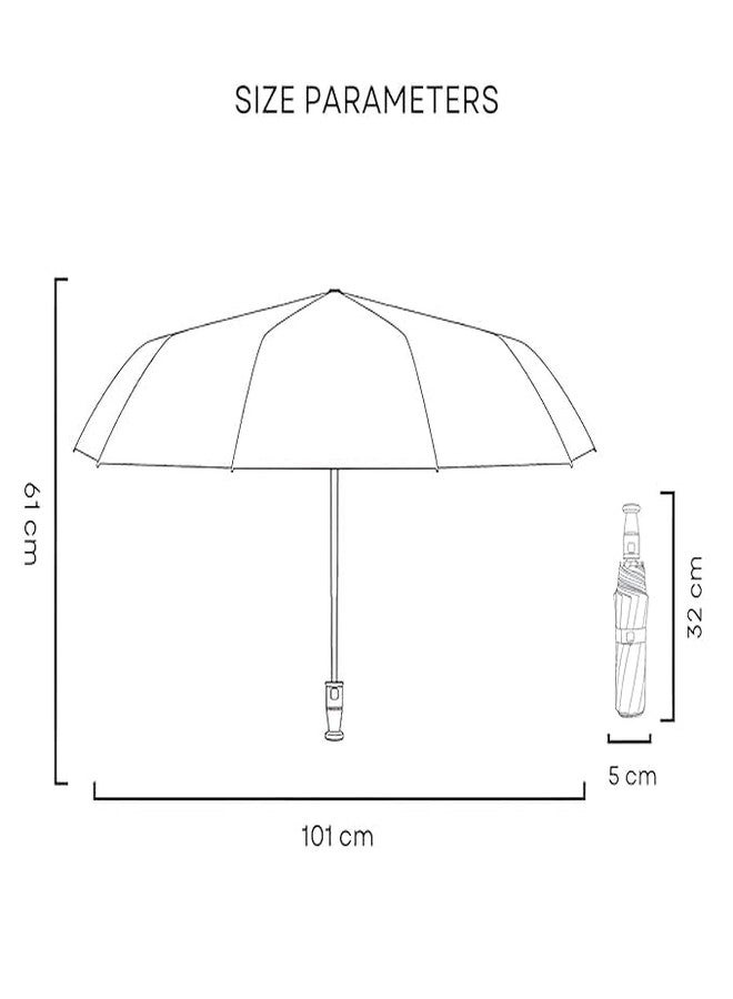 SKYWORK Compact Travel Umbrella - Portable Mini Folding Umbrella | Rain, Sun, Beach, | Golf - Elegant Slim Design Small Pocket Umbrella Uv Protection - Lightweight Umbrella Girls Women (Maroon) - Image 3